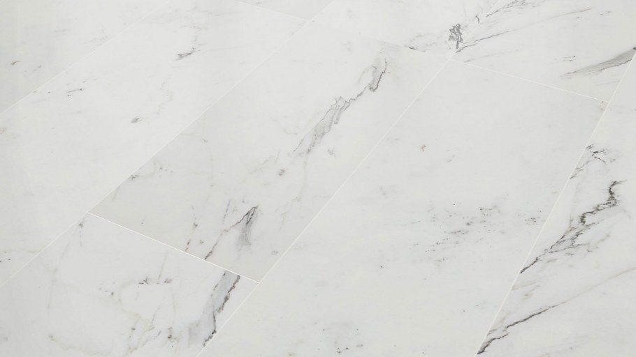 Белый кварц виниловый пол