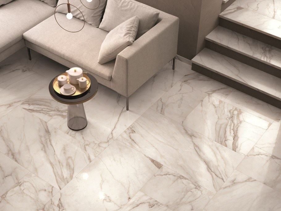 Кварц винил белый глянец