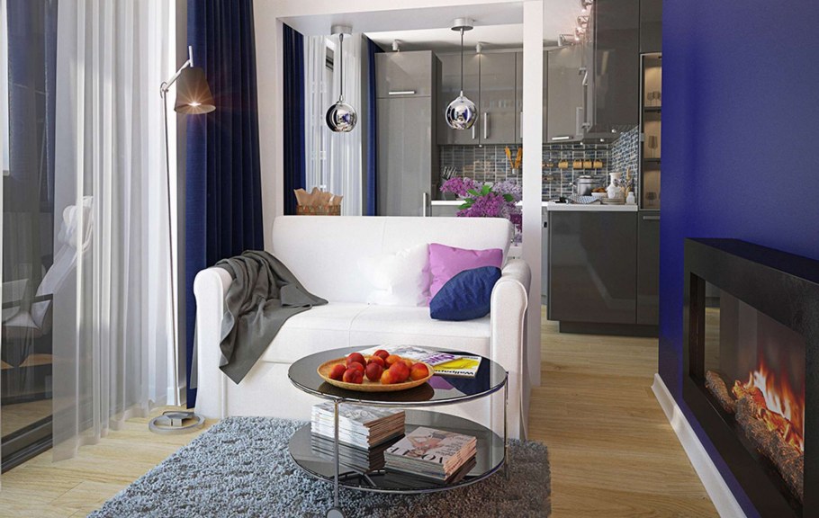 Интерьер квартиры 46 кв.м