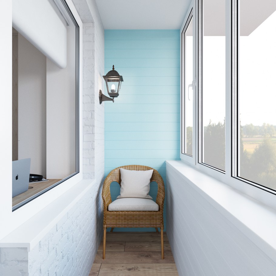 Обустройство балкона