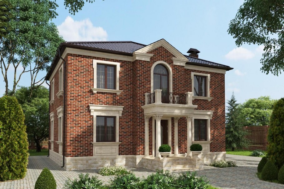 Проекты кирпичных домов