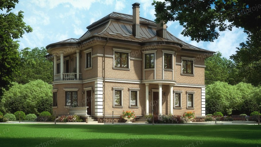 Коттедж в классическом стиле