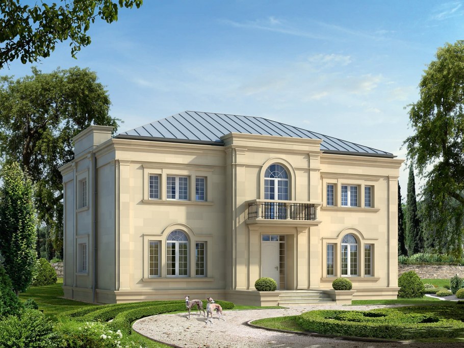 Дом в стиле классицизм