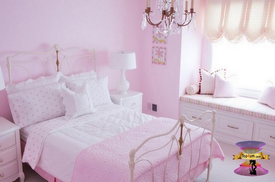 Розовая спальня