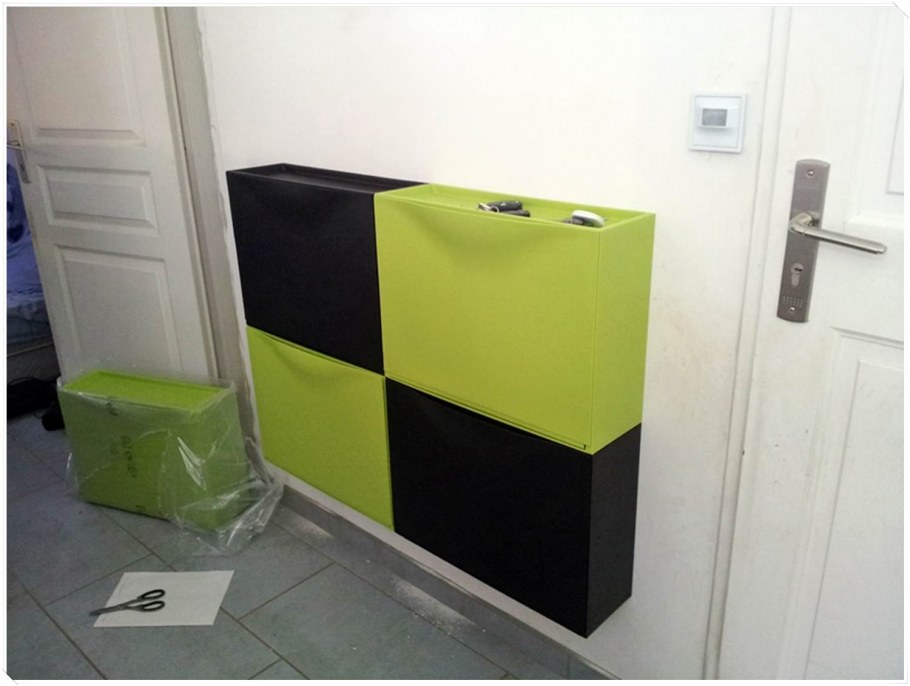 Обувница ikea бисса