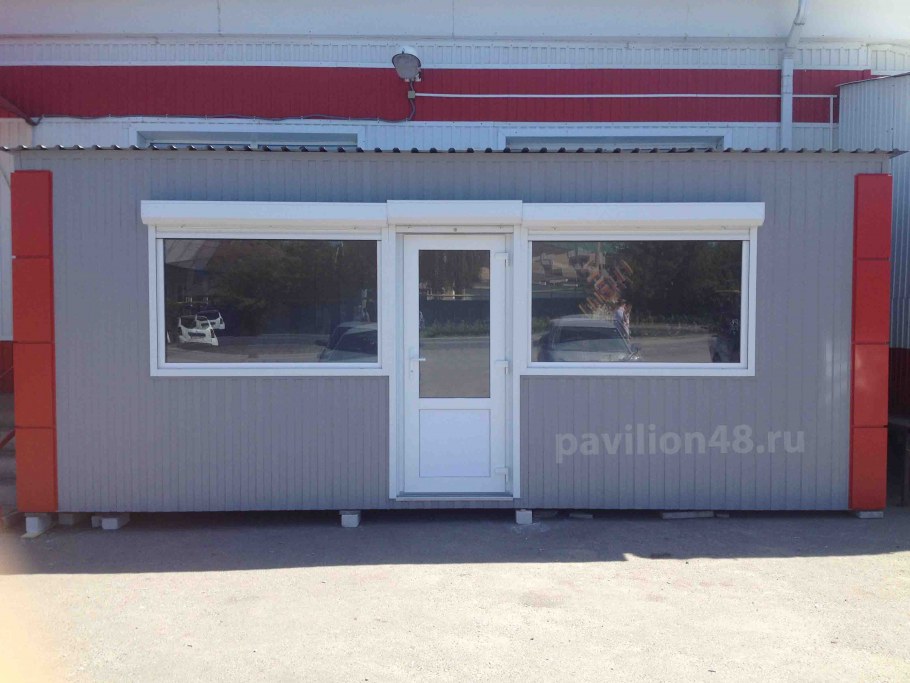 Торговый павильон под кафе Unit k 03 (6х2,5 м)