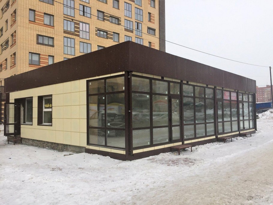 Торгово остановочный павильон