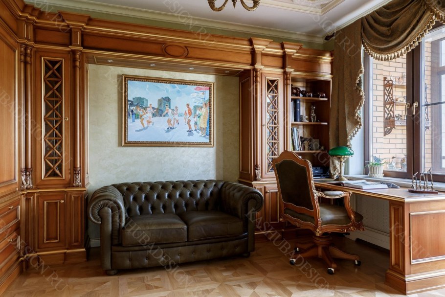 Кабинет в стиле Ампир