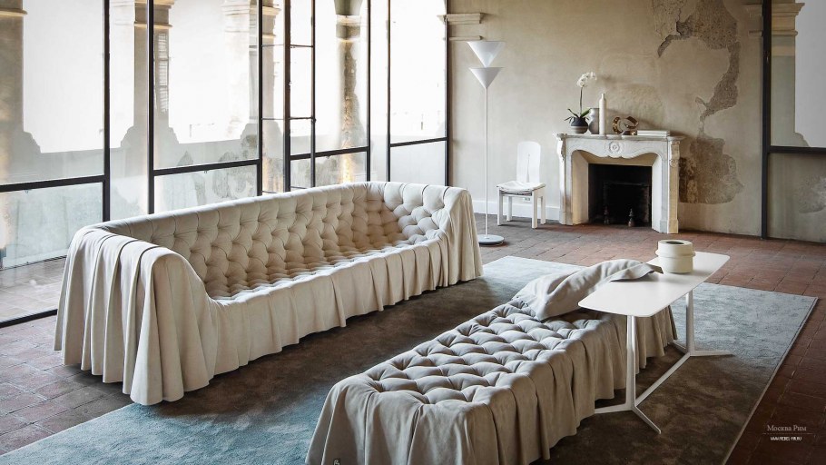 Диван Честер капитоне