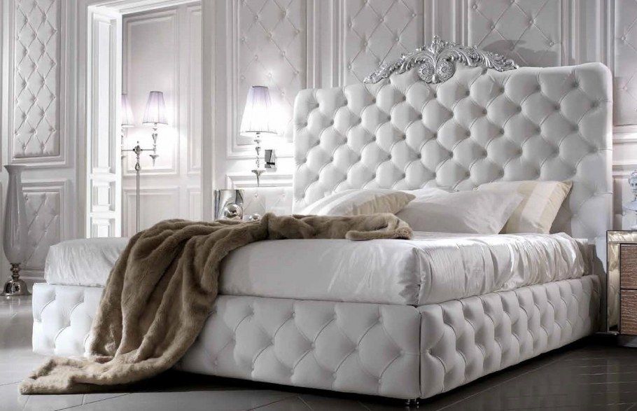 Кровать двуспальная арт деко