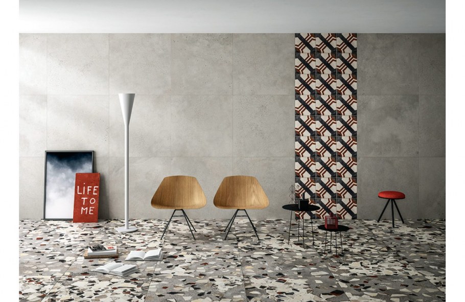 Fioranese коллекция ghiaia Maxi Grafite Nat 60x60