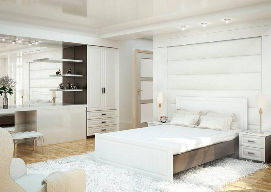 Кровать Camelgroup onda White