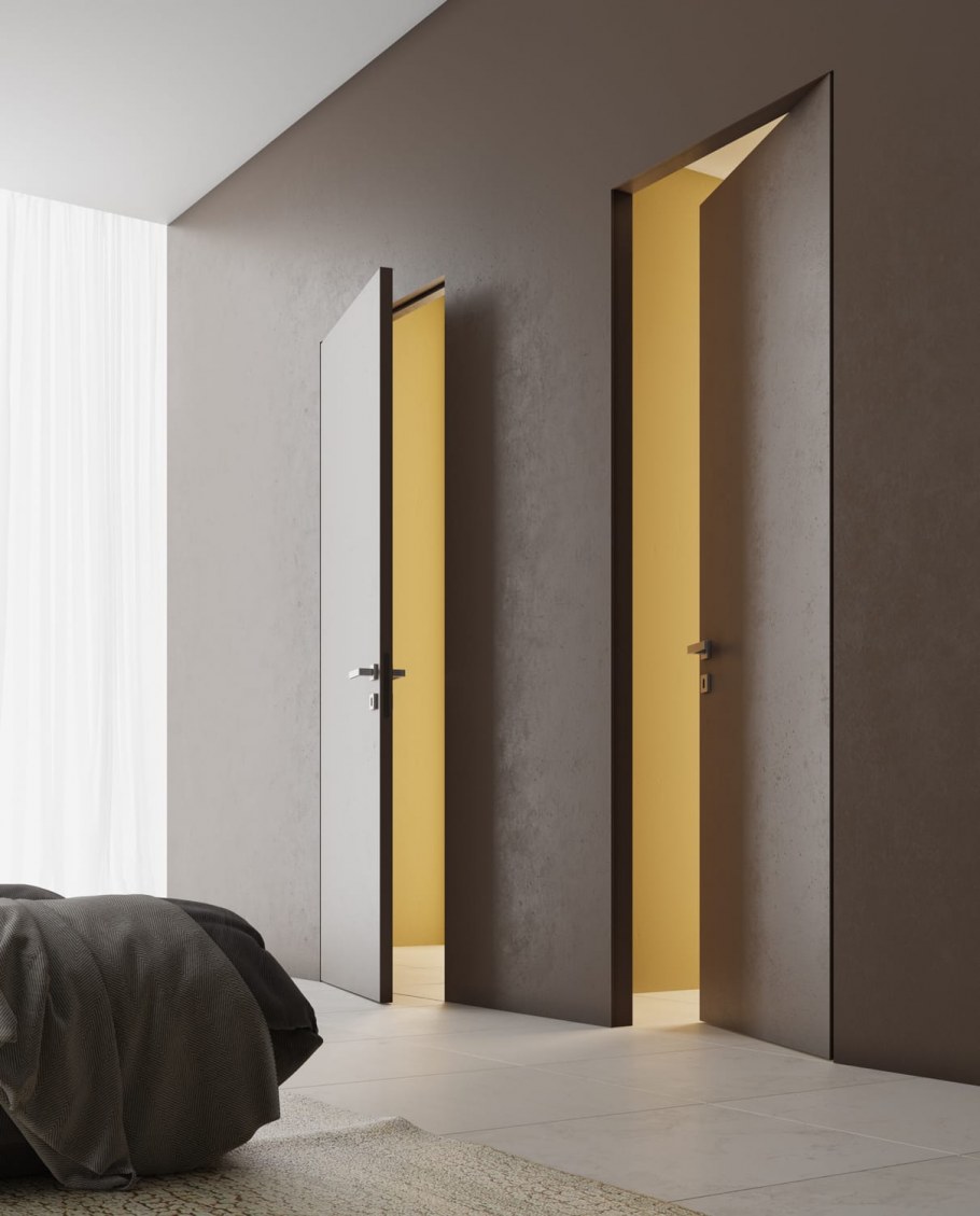 Двери скрытого монтажа Инвизибл