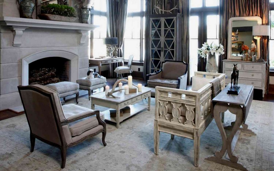 Антикварная мебель в современном интерьере