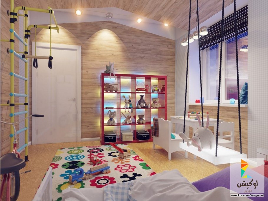 Интерьер игровой комнаты для детей