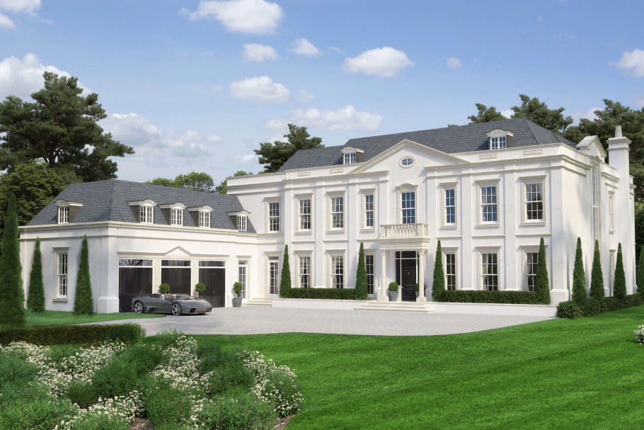 Особняк в стиле классицизм Англия