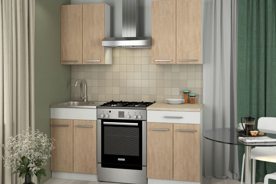 Кухня Алиса дуб сонома