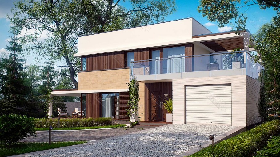 Каркасный дуплекс 160 м2