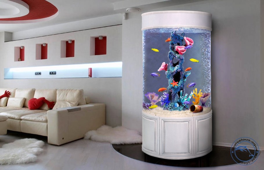 Аквариум в интерьере