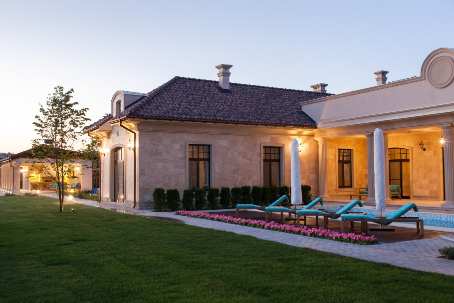 Дом в средиземноморском стиле одноэтажный