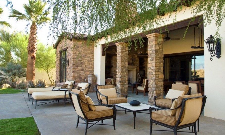 Дом в средиземноморском стиле одноэтажный