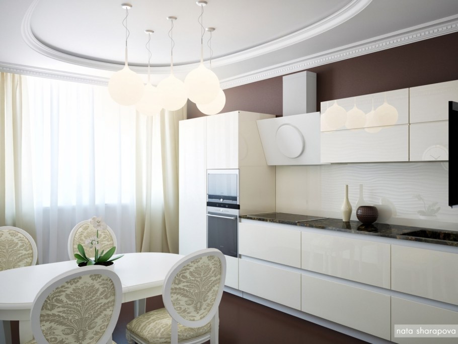 Кухня Неоклассика в квартире