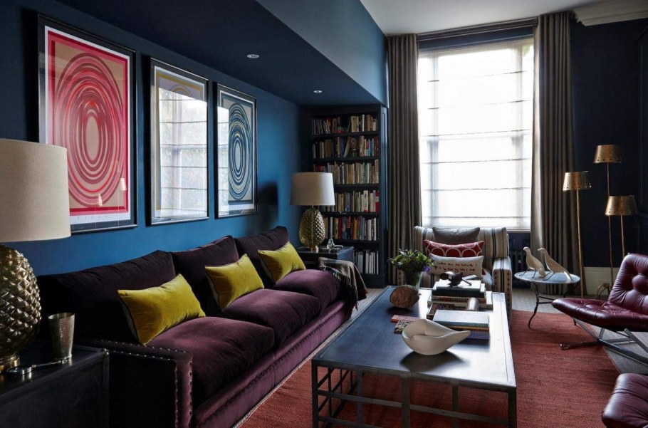 Современные цвета в интерьере