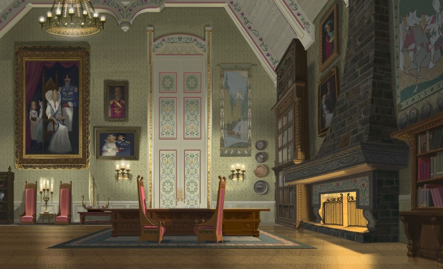 Эренделл замок изнутри