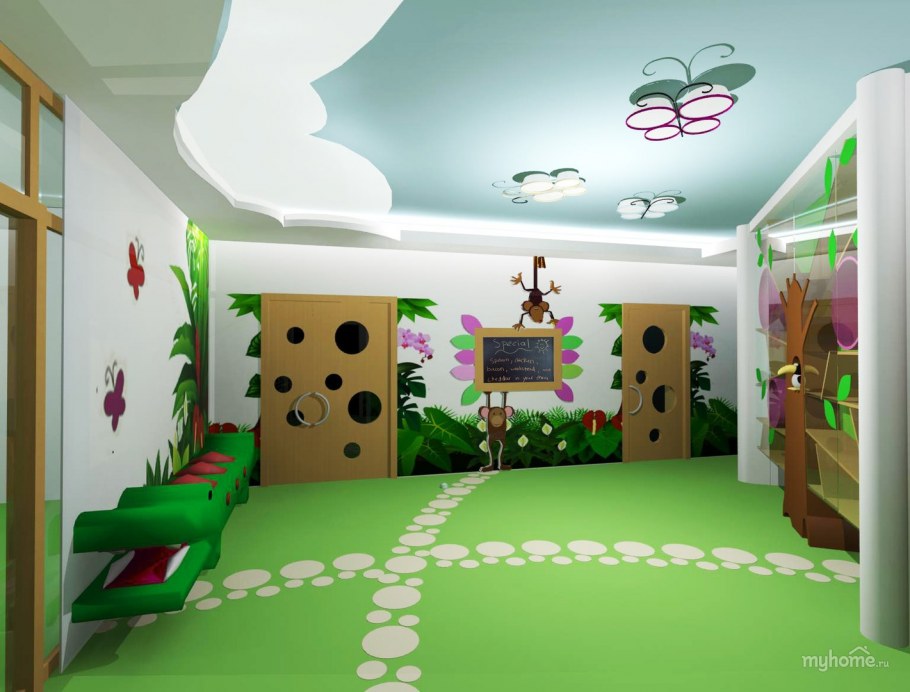 Интерьер детского центра