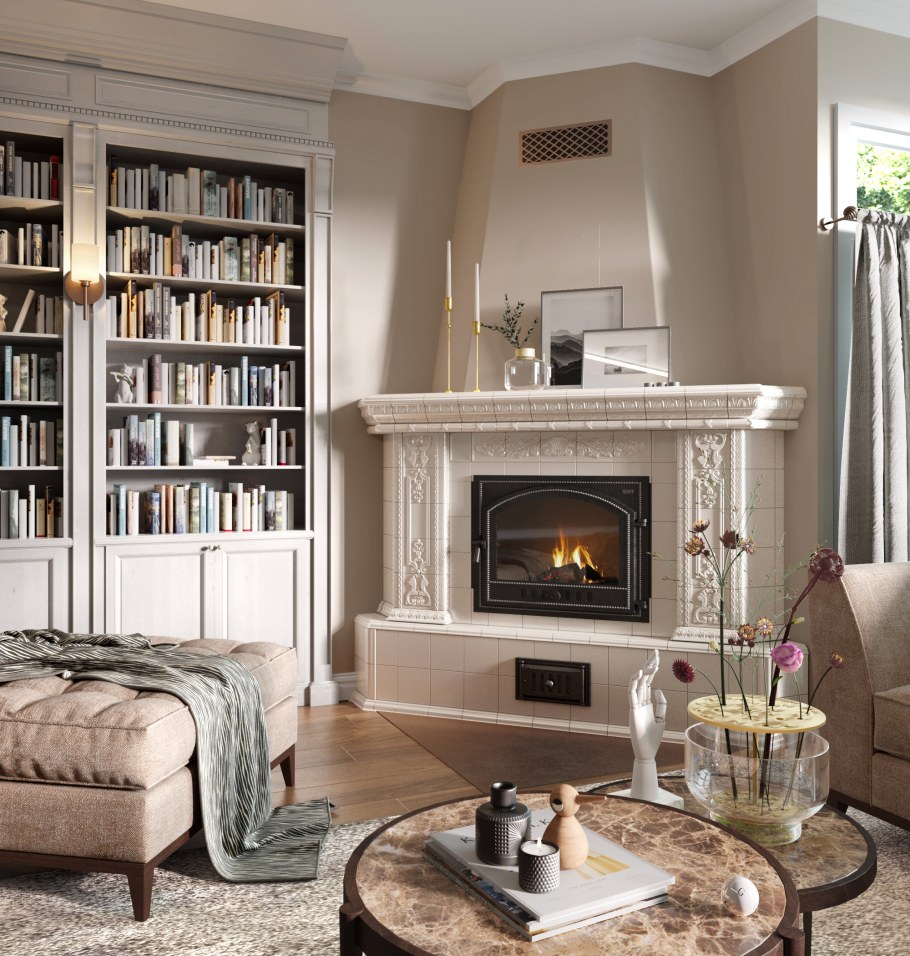 Дровяной камин Palazzetti Texas