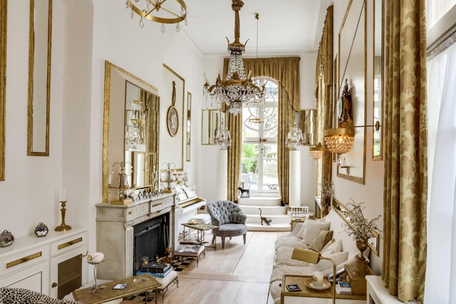 Парижская квартира интерьер