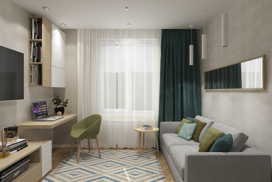 Интерьер типовой однушки