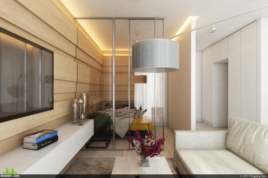 Интерьер однушки 36 кв м