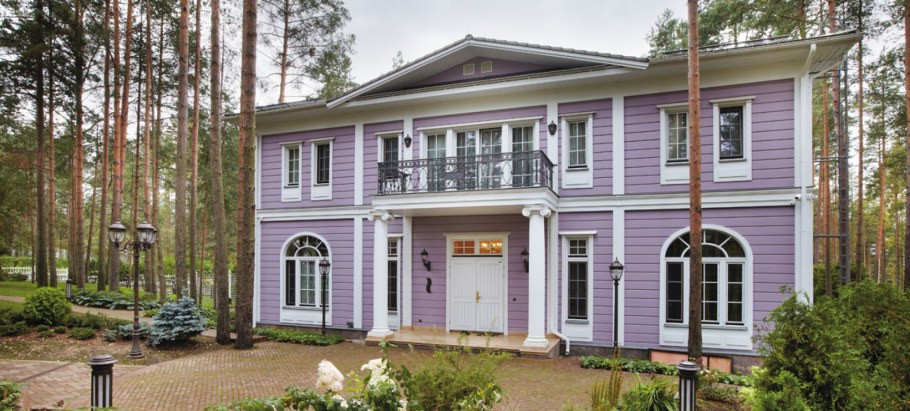 Хонка усадьба в классическом