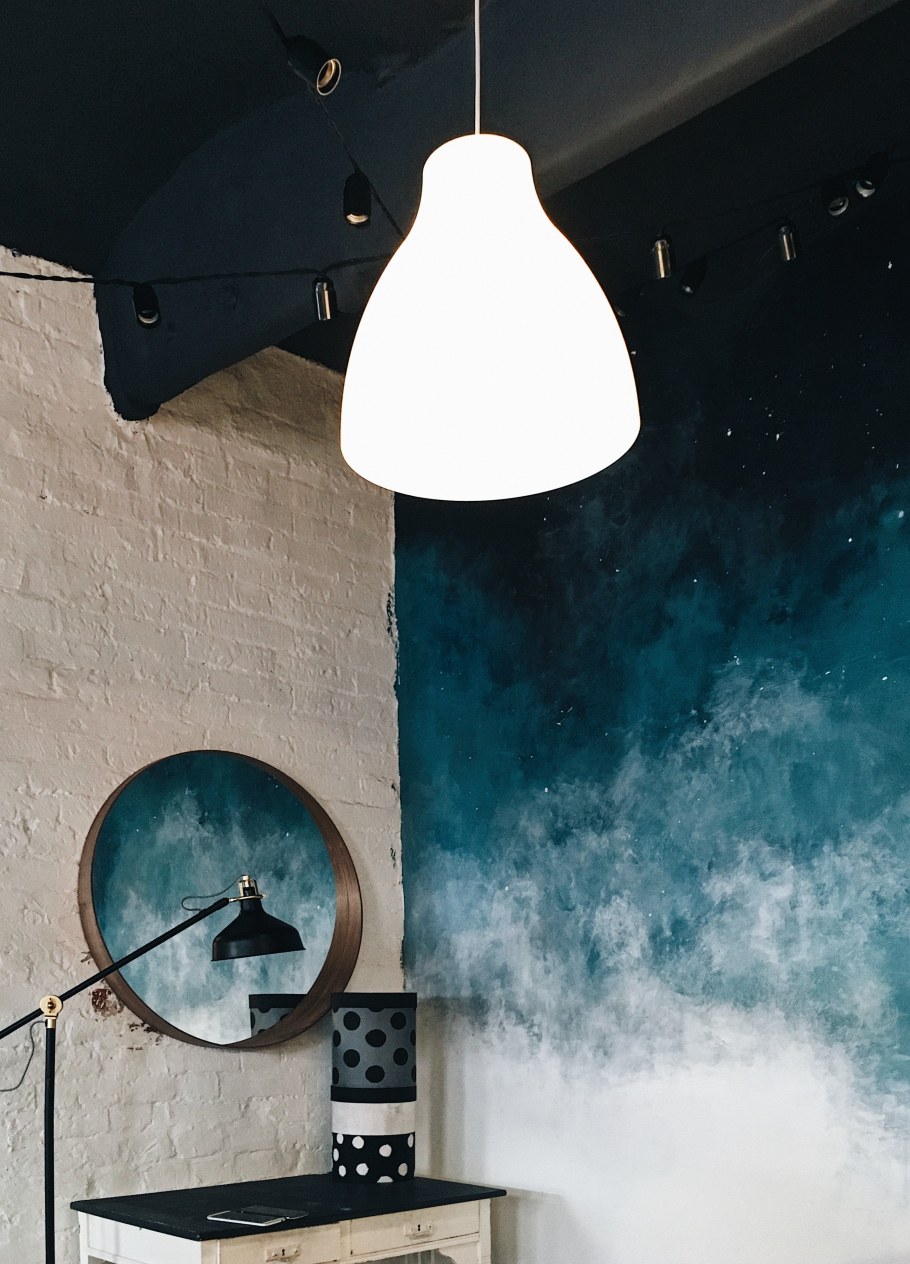 Комбинирование жидких обоев