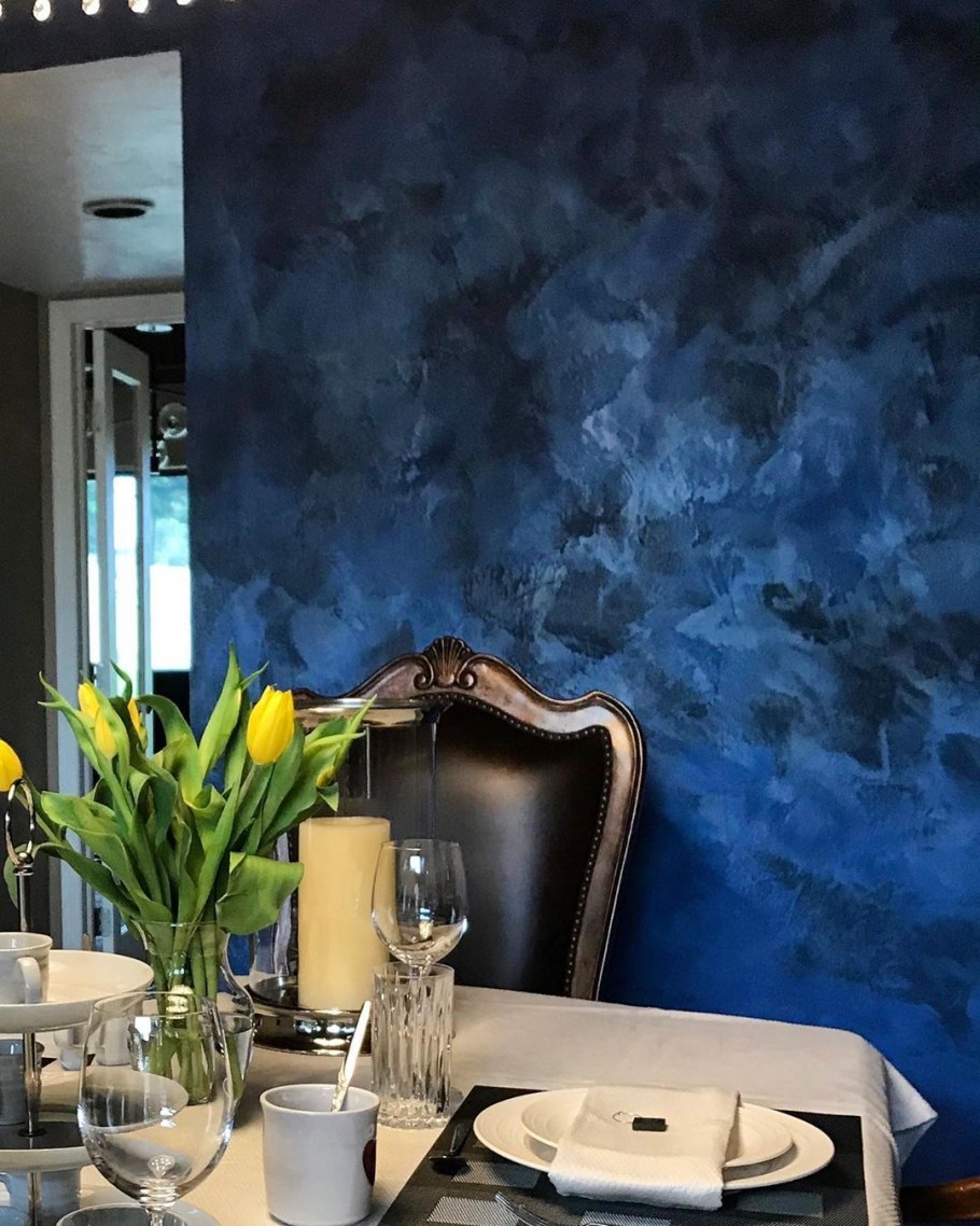 Новогодний декор квартиры штукатурка стена