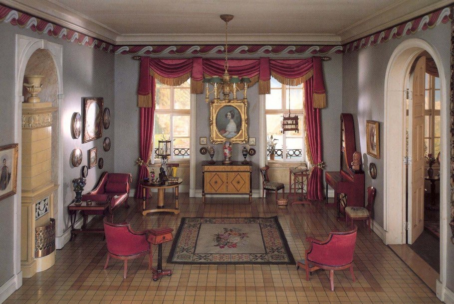 Интерьер Бидермайер 19 век