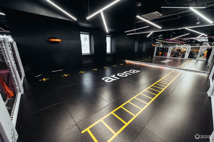 Логотип фитнес Арена 3000