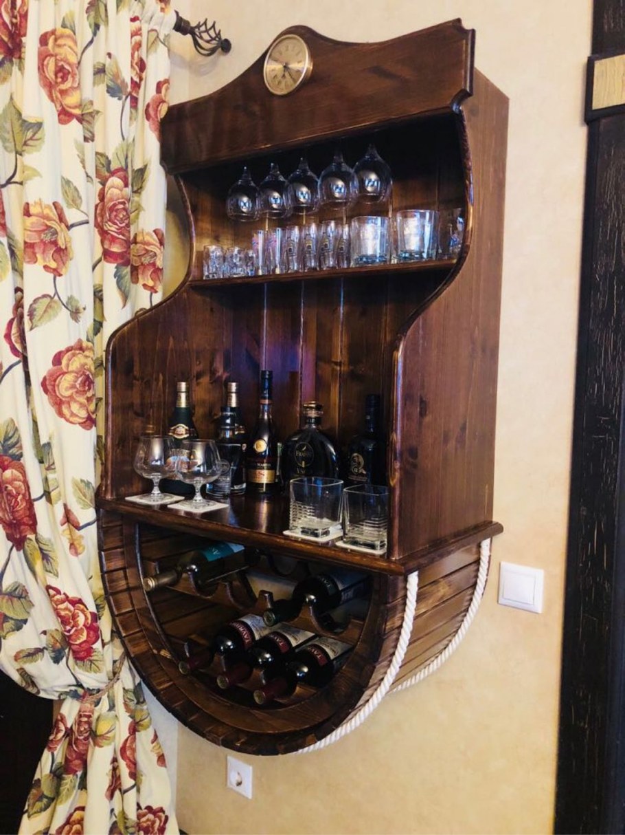 Барная стойка из ротанга