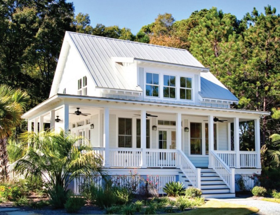 Каркасный дом в американском стиле