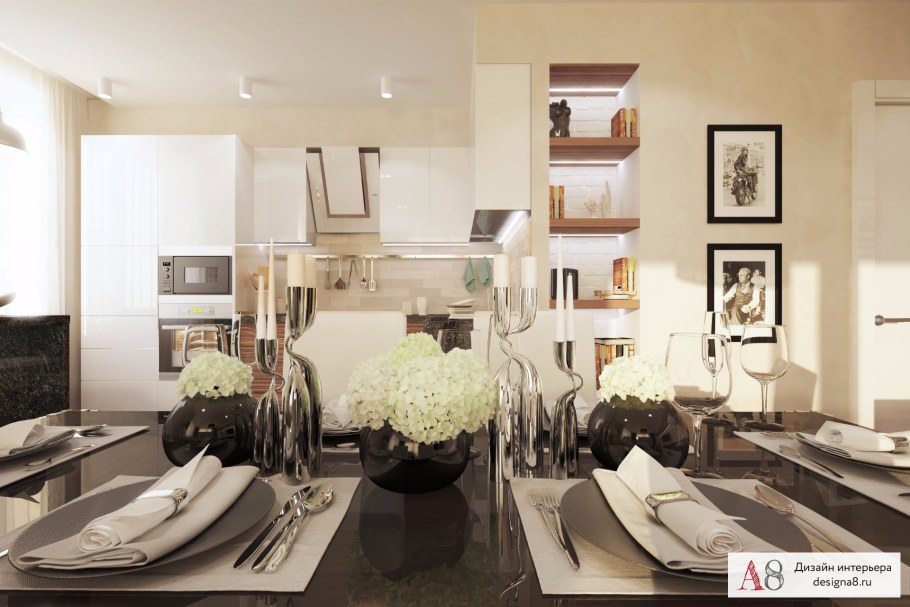 Дизайн проект евротрешки в классическом стиле