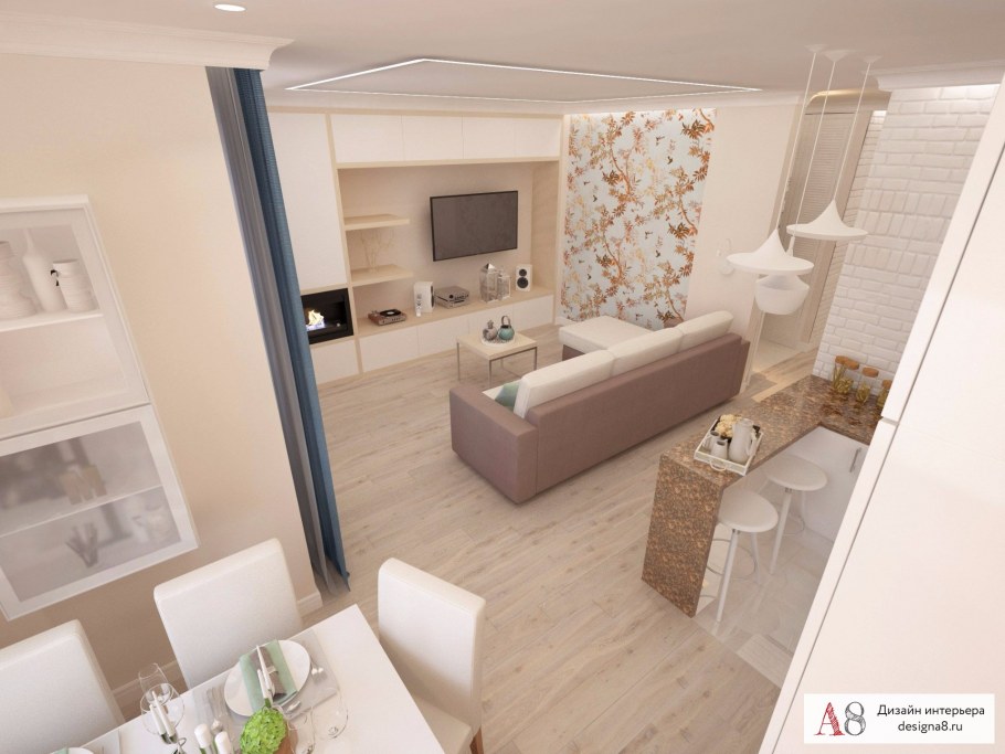 Реализованный проект квартиры