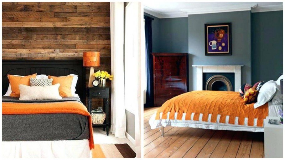 Желтые стены в интерьере