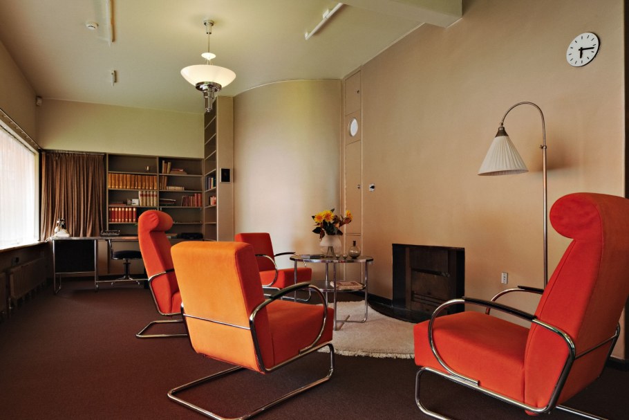 Гостиная в стиле Баухауз