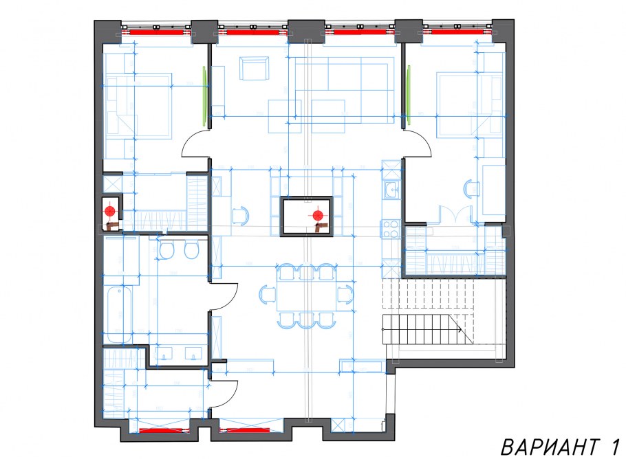 Кухни в стиле лофт в квартирах