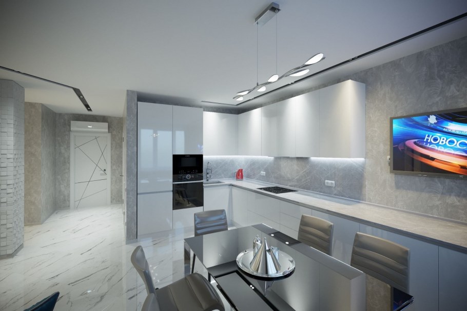 Стиль Хай-тек в интерьере