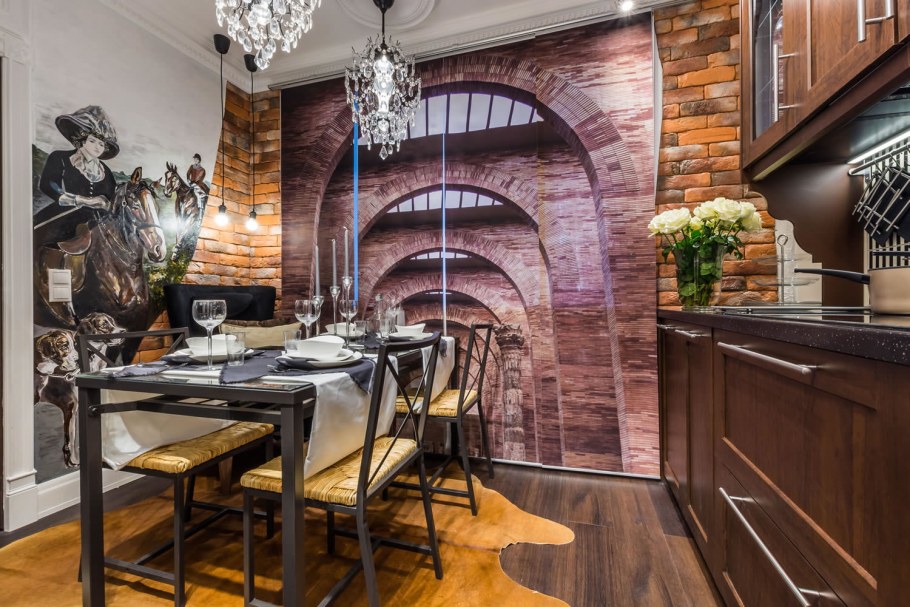 Фартук для белой кухни