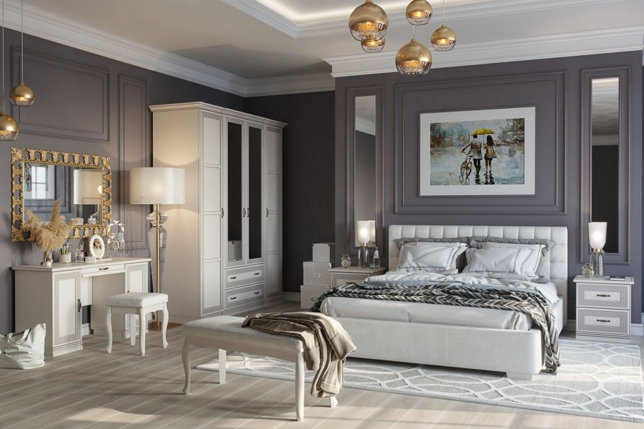 Спальня Адажио Ангстрем цвет Валенсия