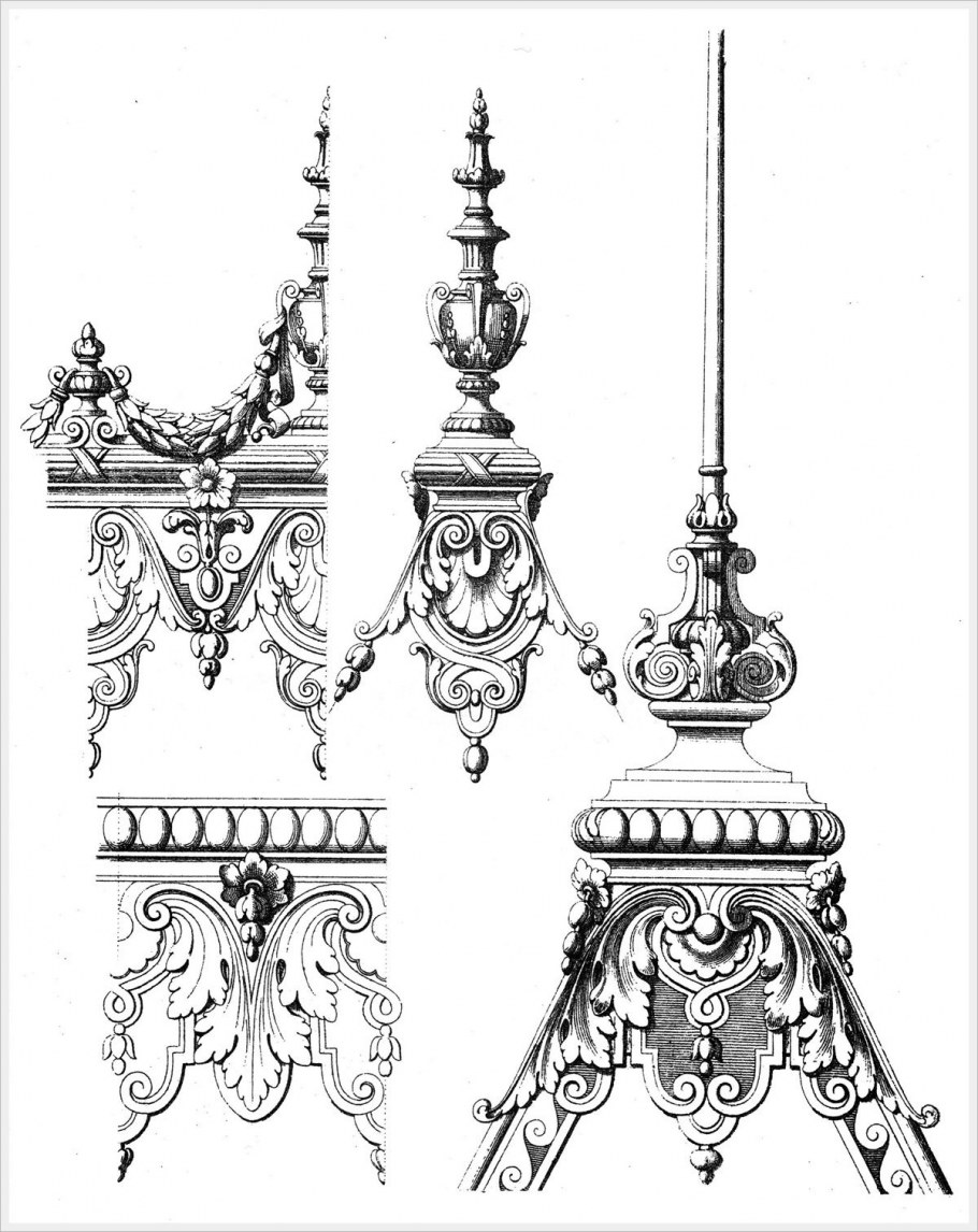 Орнамент в стиле Барокко и рококо