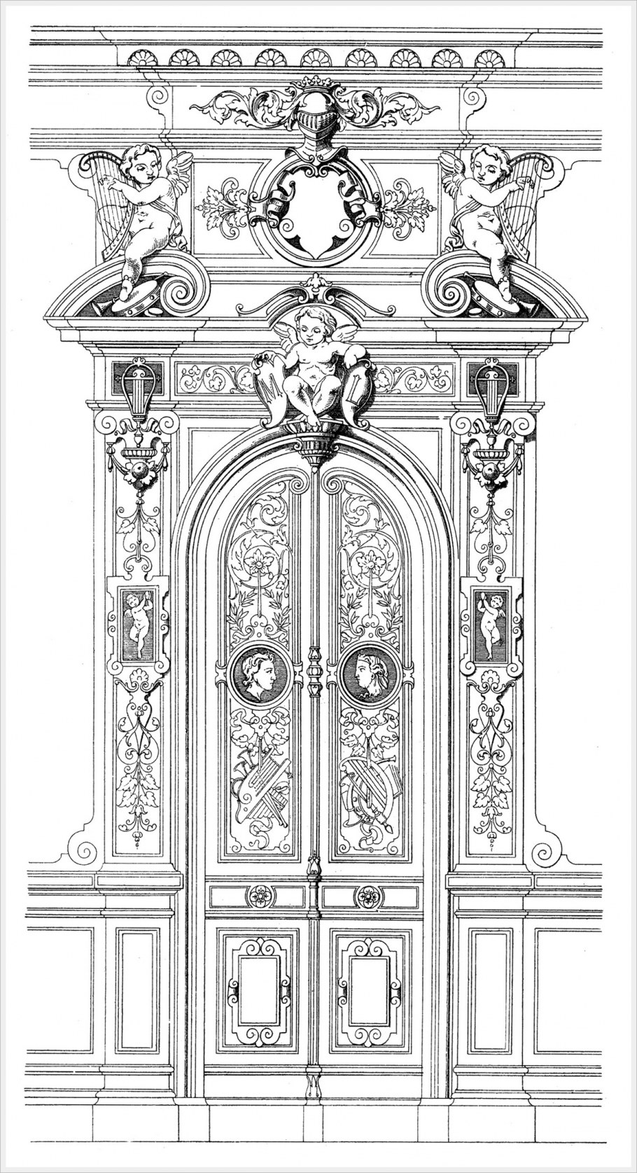 Мебель эпохи Барокко 17 века